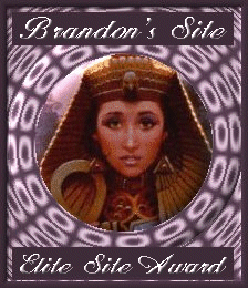 Brandon's Elite Site Award