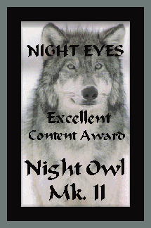 Night Eyes Excellent Content Award