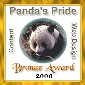 Panda's Pride Bronze Award