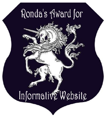 Ronda's Award for Informative Website