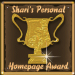 Shari's Personal Homepage Award