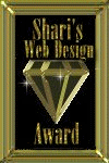 Shari's Web Design Award