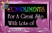 Team Creations Compliments Award